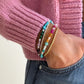 Multicolored Beaded Bracelet