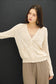 Champagne Slub Cardigan