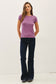 Orchid Garment Dyed Top