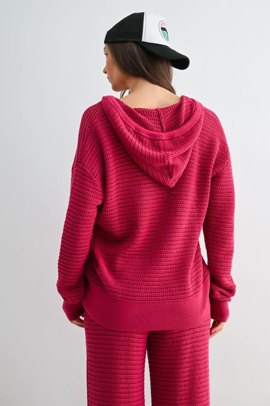 Breezy Crochet Hoodie