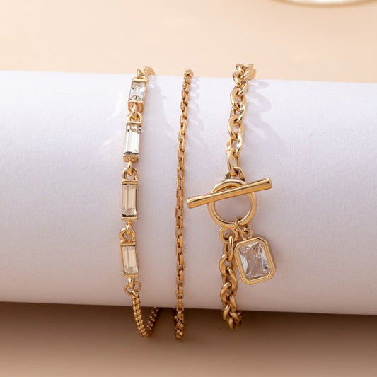Baguette Trio Bracelet