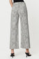 Soft Leopard Print Baggy Denim