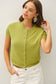 Matcha Pointelle Cardigan