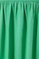 Green Babydoll Linen Dress