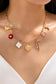 GBR Heart Charm Necklace