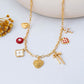 GBR Heart Charm Necklace