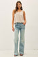 Linen Almond Striped Tank