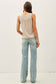 Linen Almond Striped Tank
