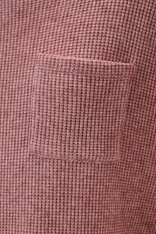Marsala Pocket Top