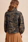 Camo High Neck Jacket