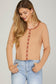 Dusty Peach Button Up