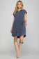 Denim Blue Twill Dress