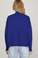 Royal Blue Half-Zip Sweater