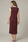 Wine Not Fall Colorblock Dress