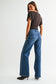 Mid-Rise Embellished Side Mica