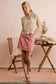 Natural Crochet Vest