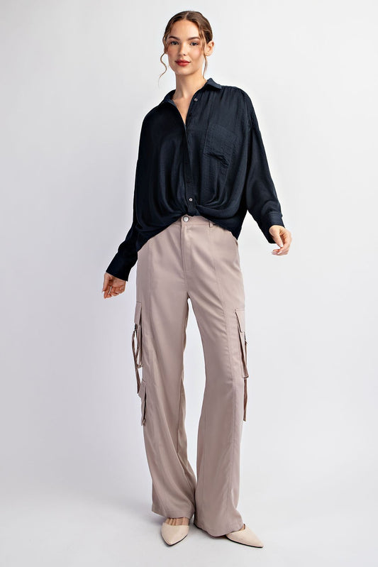 Midnight Knot Blouse