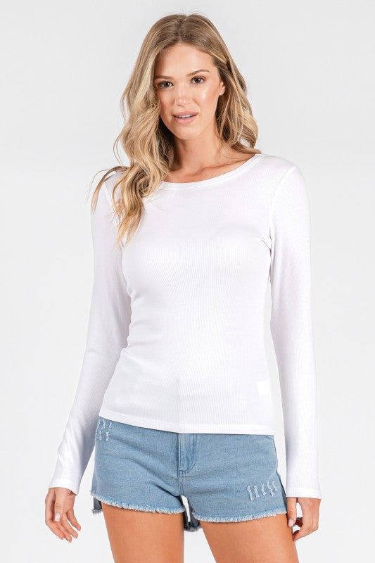 Dark Sage/Off White Staple Long Sleeve