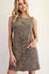 Leopard Button Down Mini Dress