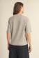 Grey Half Sleeve Sweater