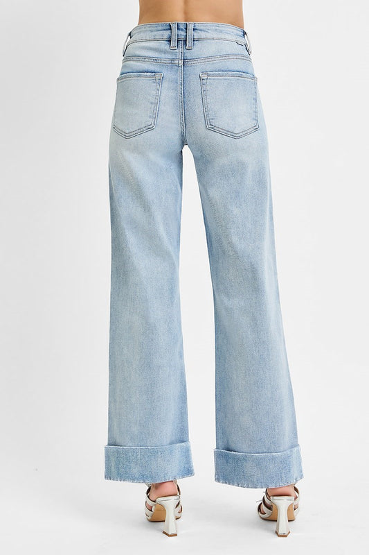 Lt Wash Grace Wide Legs