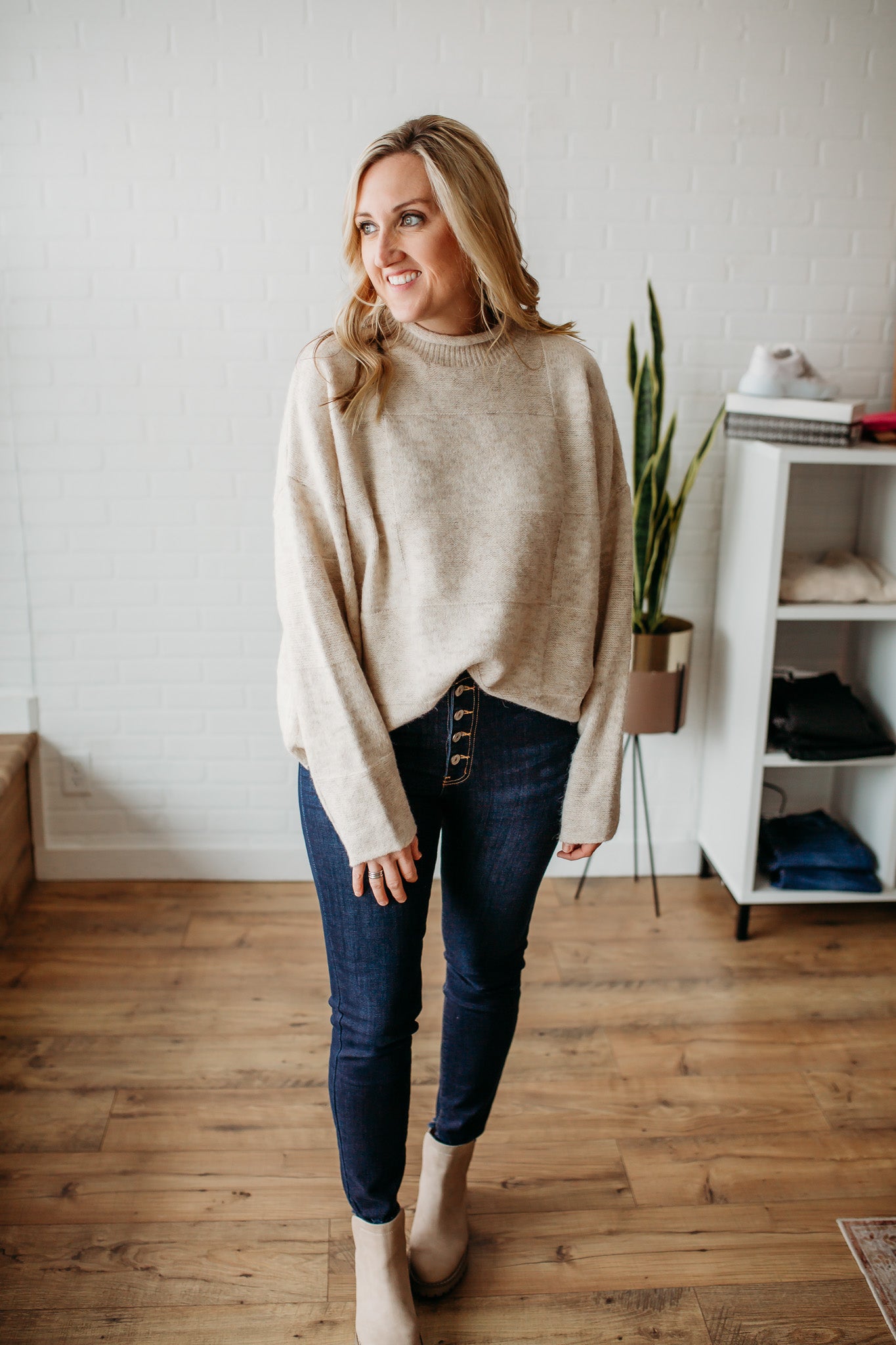 Rylee Tan Sweater