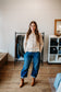 Almond Milk Ruffle Cardi