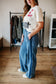 Elastic Waist Side Seam Risen