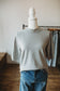 Grey Half Sleeve Sweater