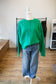 Emerald Seam Detail Pullover