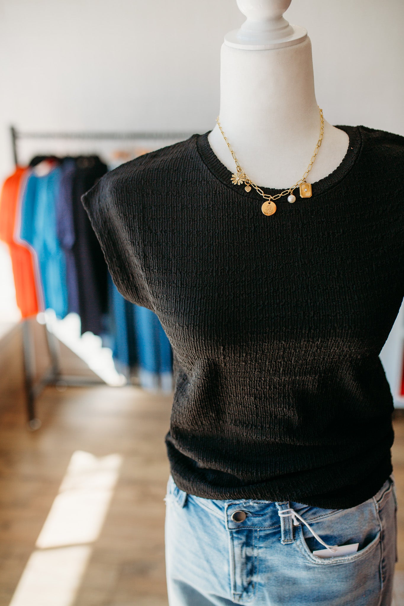 Crew Textured Top HF
