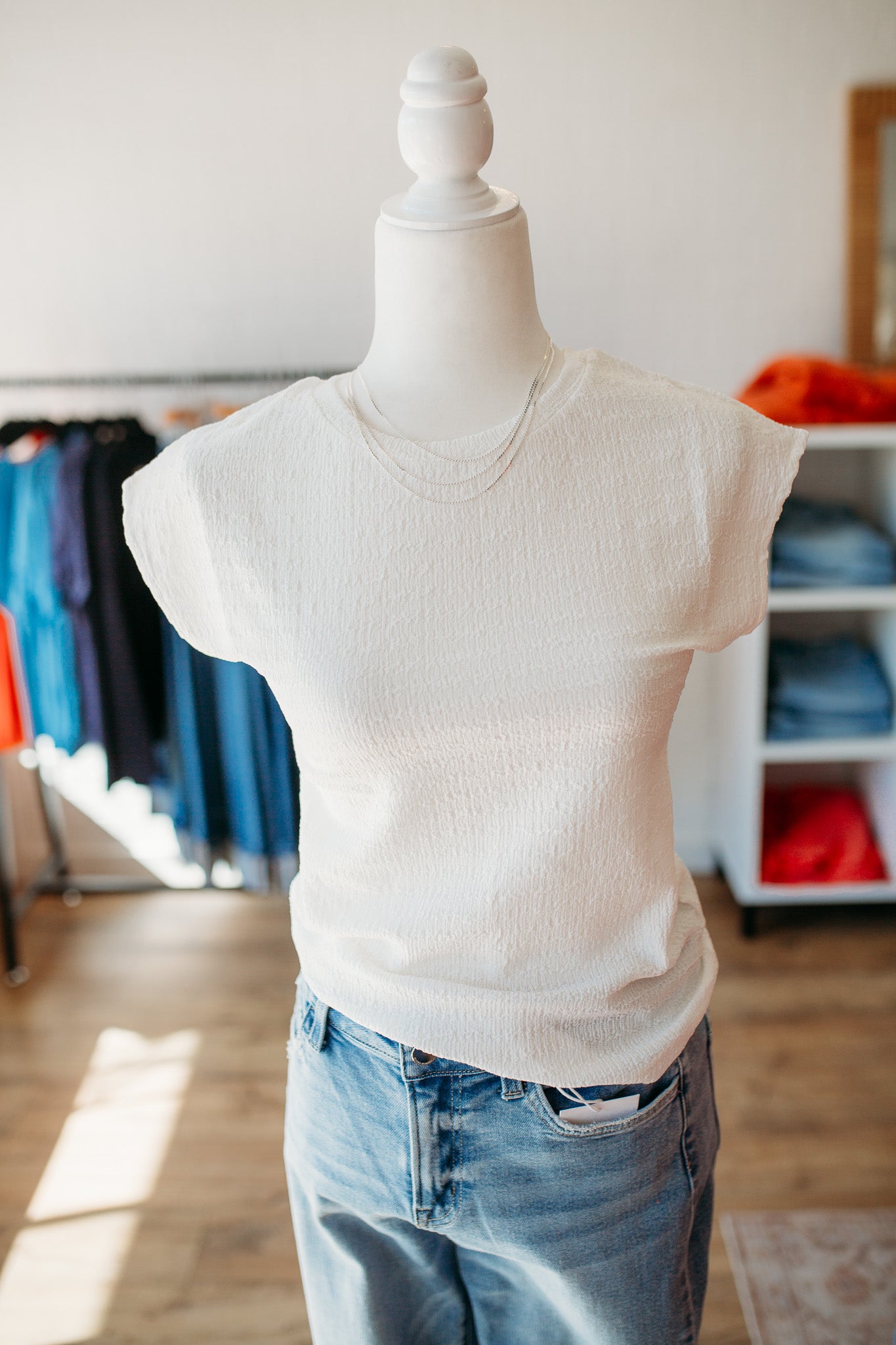 Crew Textured Top HF