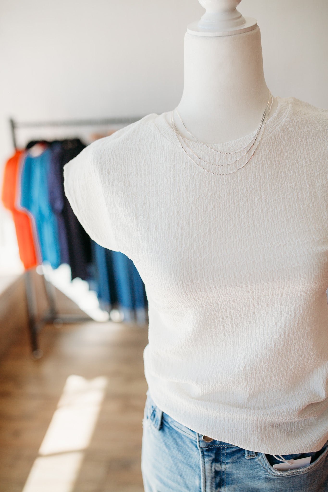 Crew Textured Top HF