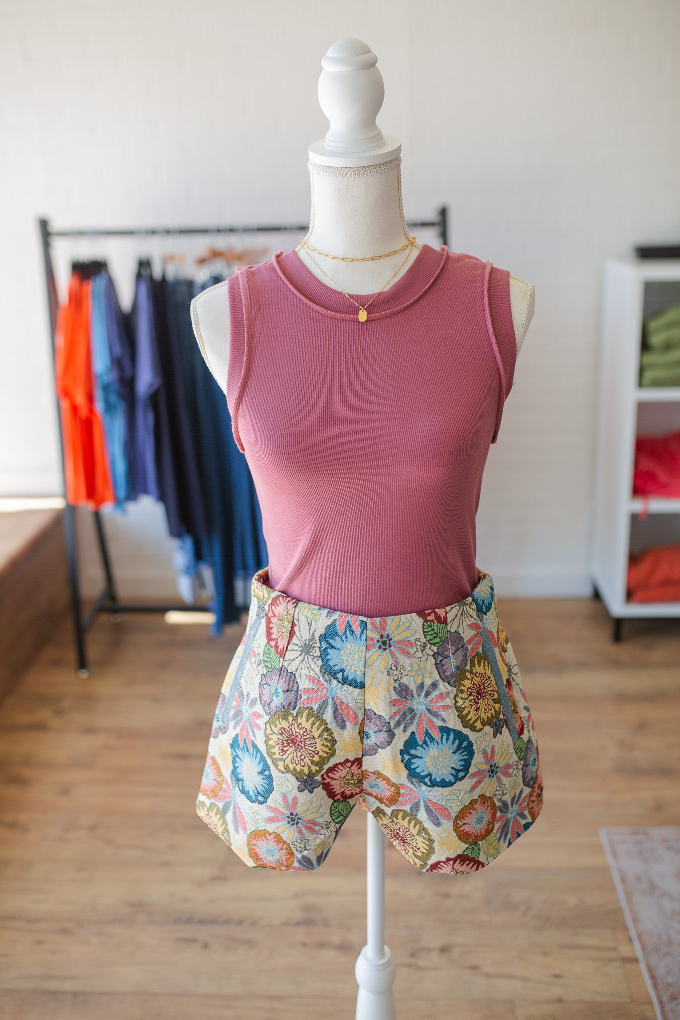 Vintage Flower Power Shorts