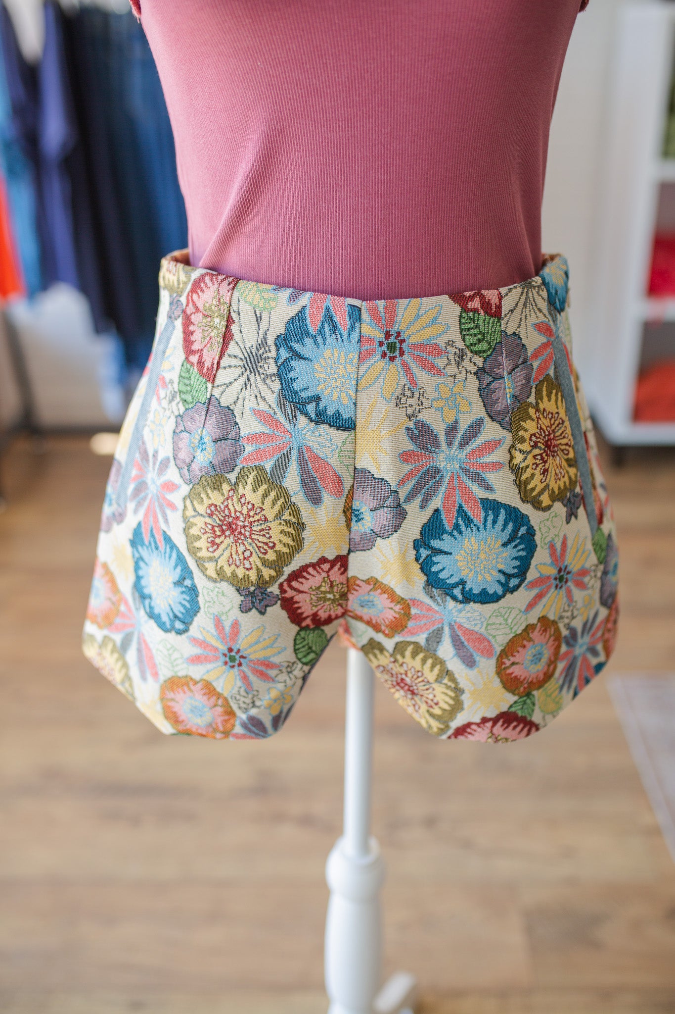 Vintage Flower Power Shorts
