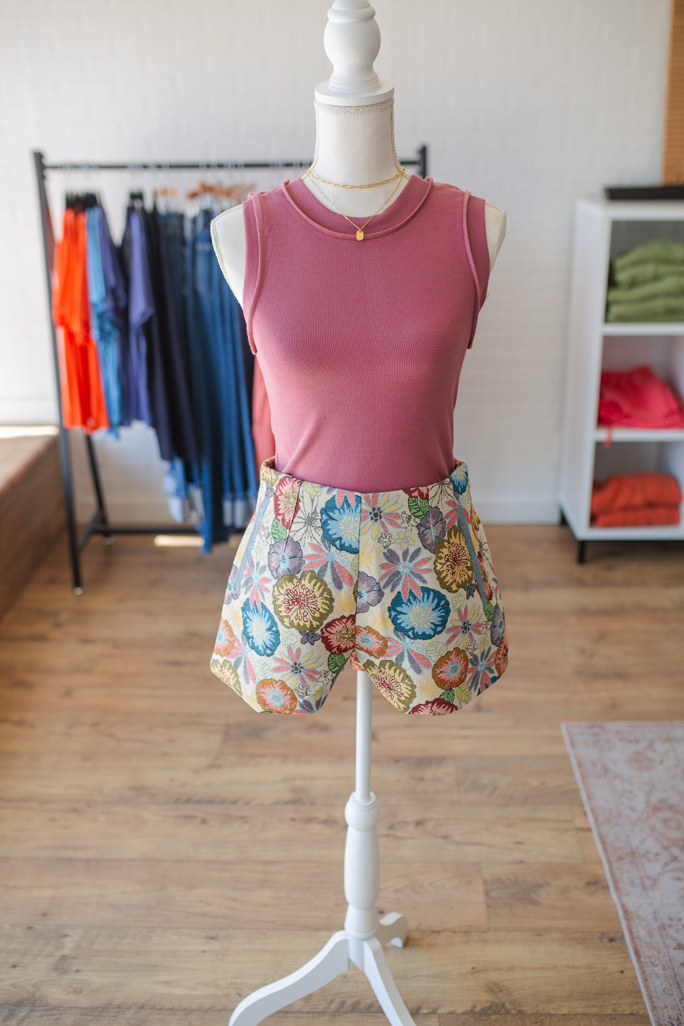 Vintage Flower Power Shorts