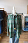 Abri Green Plaid Flannel Shirt