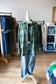 Abri Green Plaid Flannel Shirt