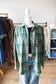 Abri Green Plaid Flannel Shirt