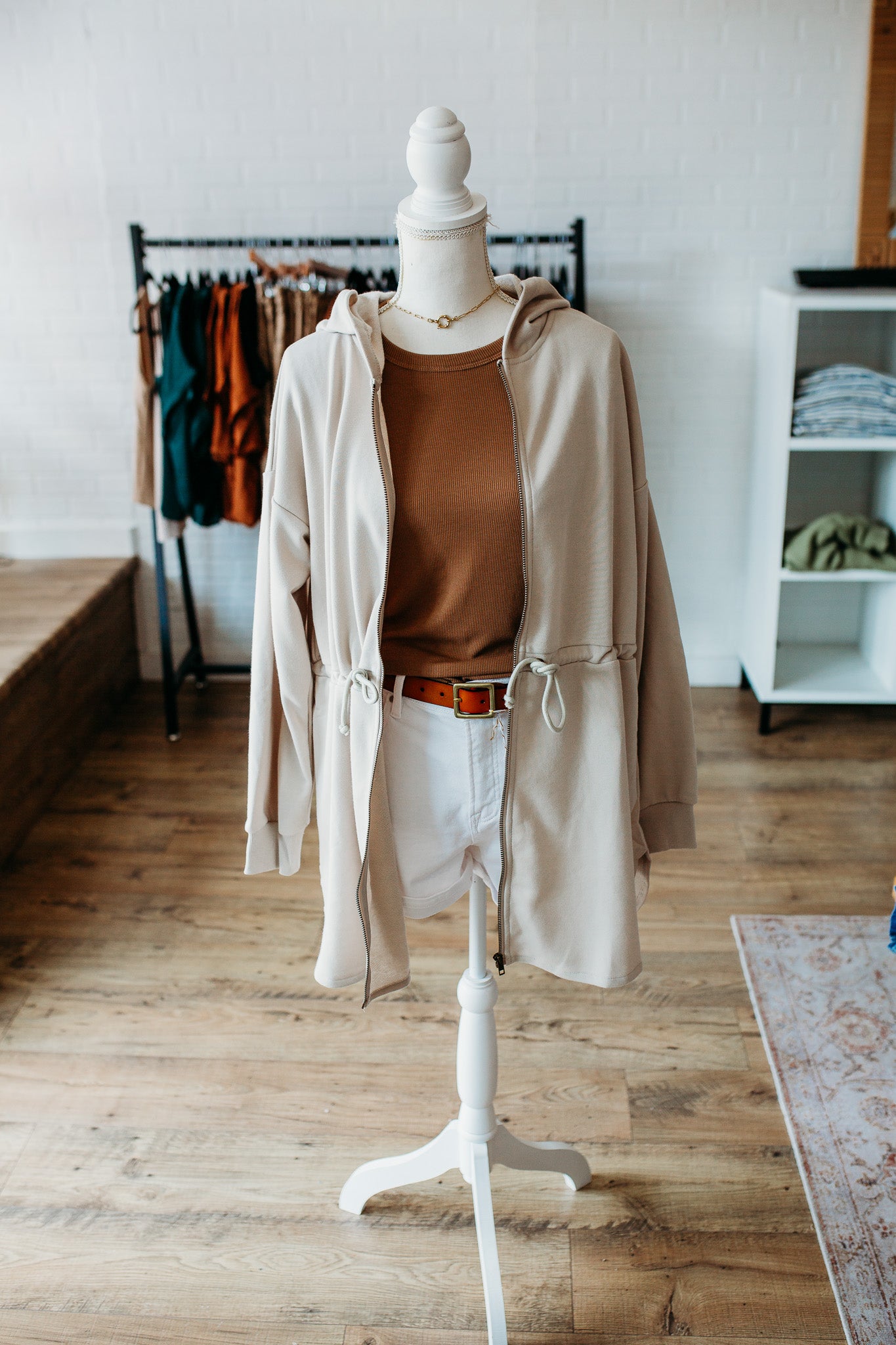 Oatmeal Duster Jacket