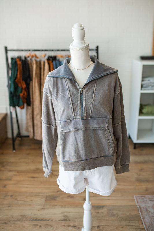 Steel French Terry Sweatshirt