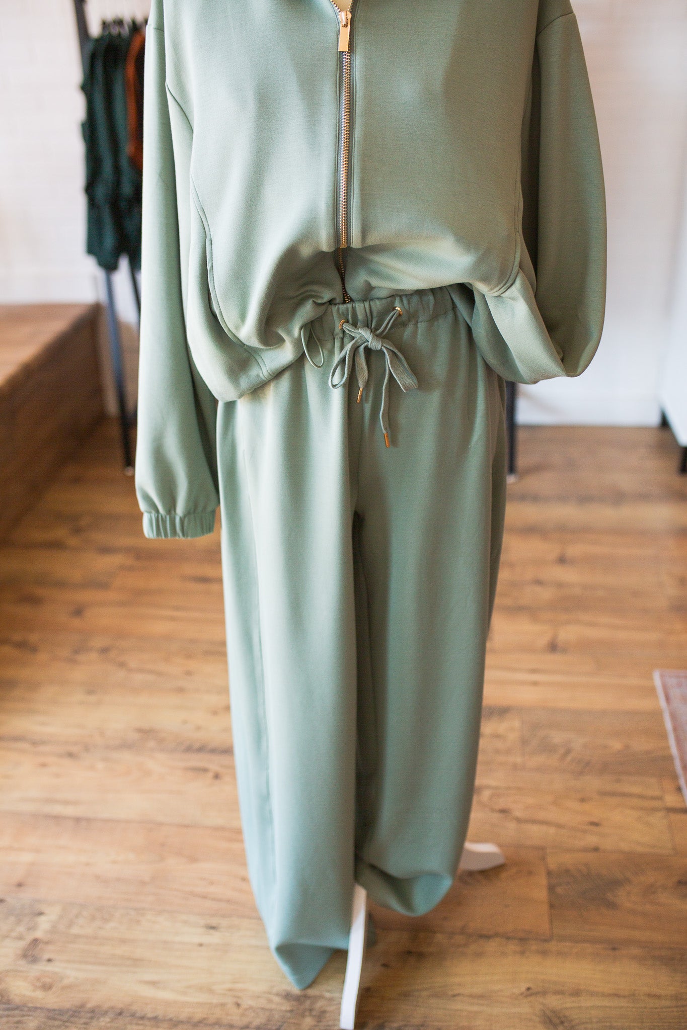 Sage Green/Black Set