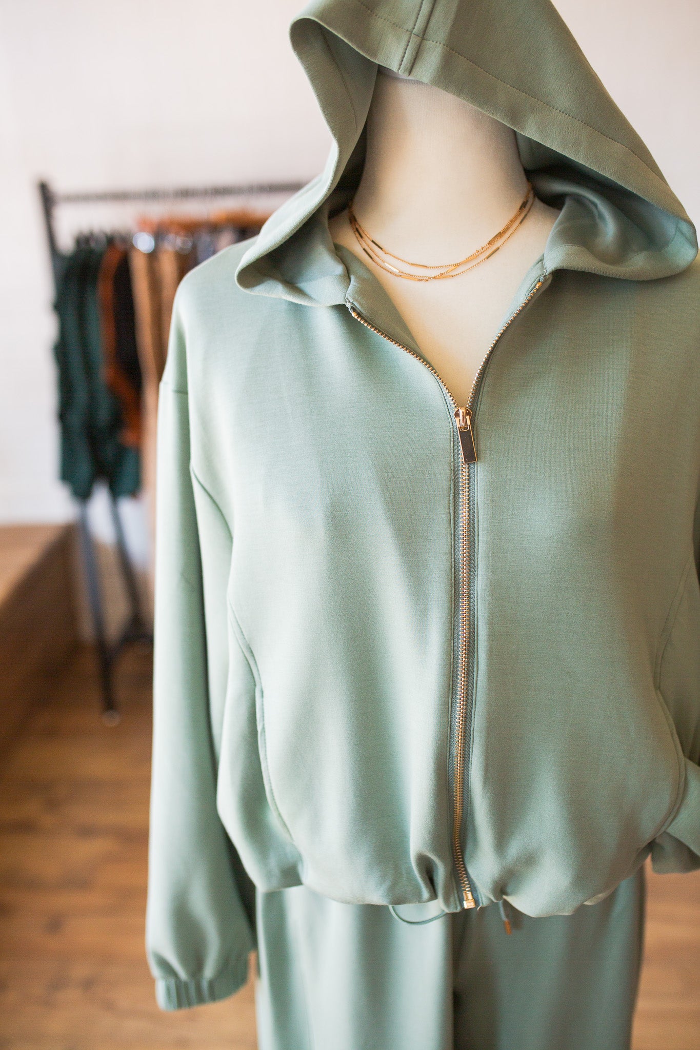 Sage Green/Black Set