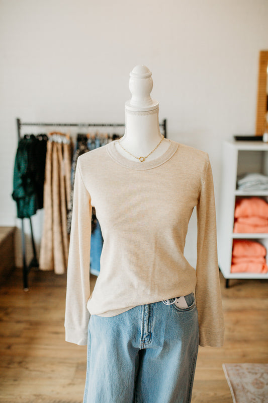 Oatmeal Stitched Thermal
