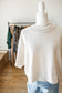 Sand Short Sleeve Sweater