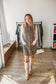 Leopard Button Down Mini Dress