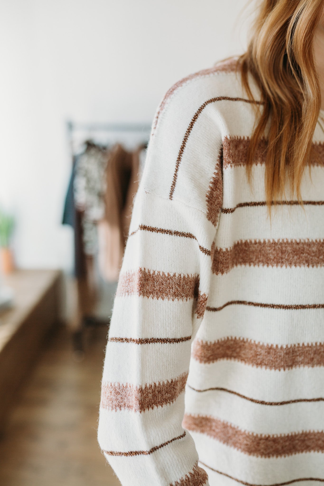 Rusty Striped Sweater