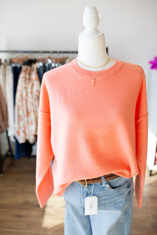 Salmon Pink Sweater