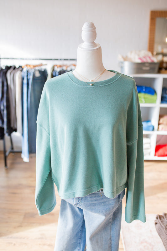 Guava/Pistachio Pullover