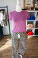 Orchid Garment Dyed Top
